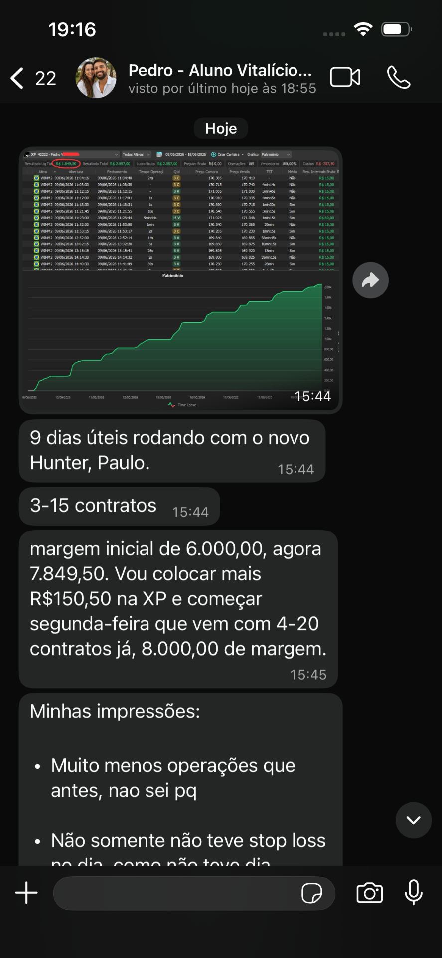 Depoimento de Aluno 01